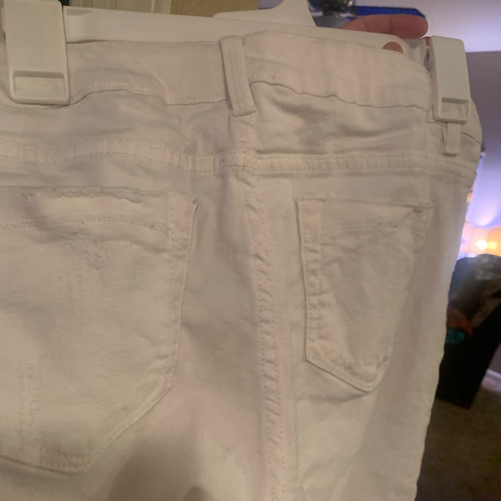 White size six jeans